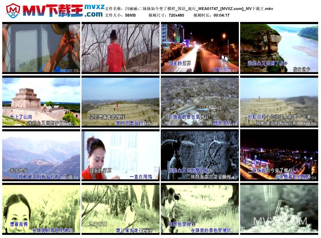 闫丽丽-二妹妹如今变了模样_国语_流行_MEA01747
